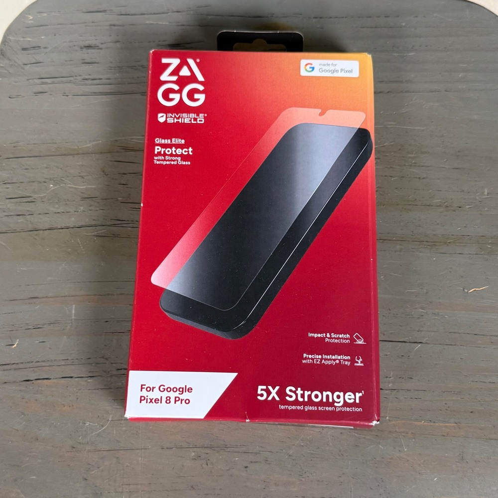 ZAGG InvisibleShield Elite Screen Protector Google Pixel 8 Pro Tempered Glass